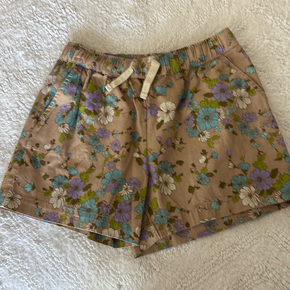 Girl’s Vineyard Vines Twill Pull On Shorts, M (10-12)